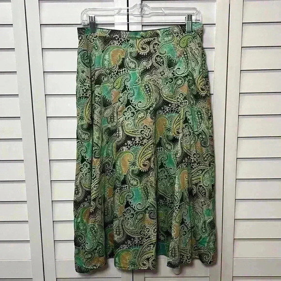 Liz Claiborne Paisley Blazer & Skirt Set Size 6 and Size 4 - Picture 13 of 16